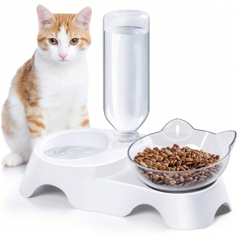 Royal Canin Food Medium - 1PC Double Dog Cat Bowls Pets