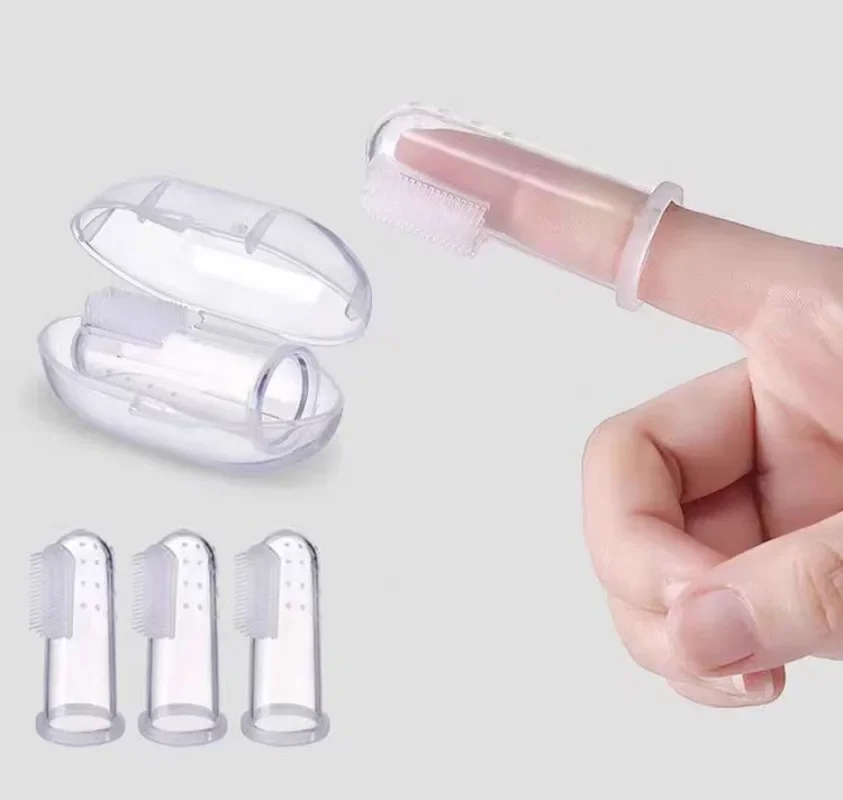 Silicone Soft Pet Finger Cuff  - огляд і ціна Dog Muzzle Silicone