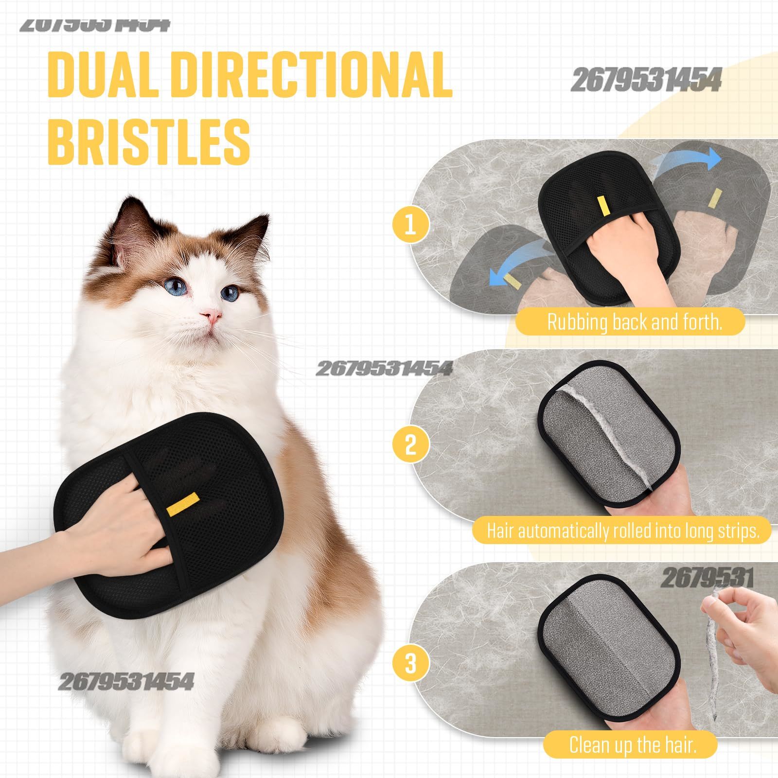 2 In 1 Static Pet Hair Removal - огляд і ціна Pet Supplies Direct