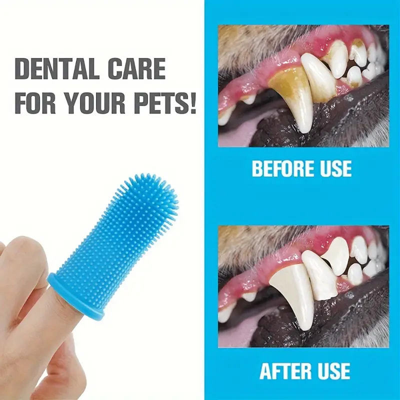 3PCS Dental Cleaning Dog Teeth - огляд і ціна Dog Muzzle Silicone