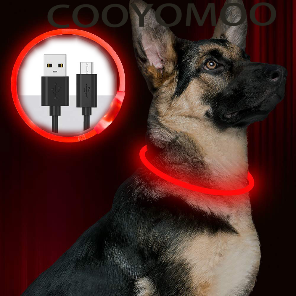 Silicone LED Dog Collar Rechar - огляд і ціна Dog Muzzle Silicone