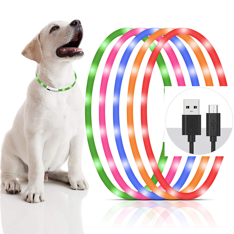 Silicone LED Dog Collar Rechar - огляд і ціна Dog Muzzle Silicone