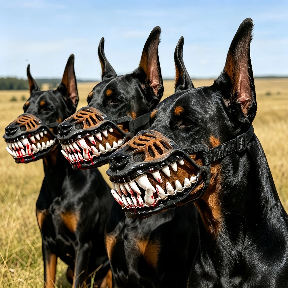 3D Realistic Dog Muzzle Silico - огляд і ціна Dog Muzzle Silicone