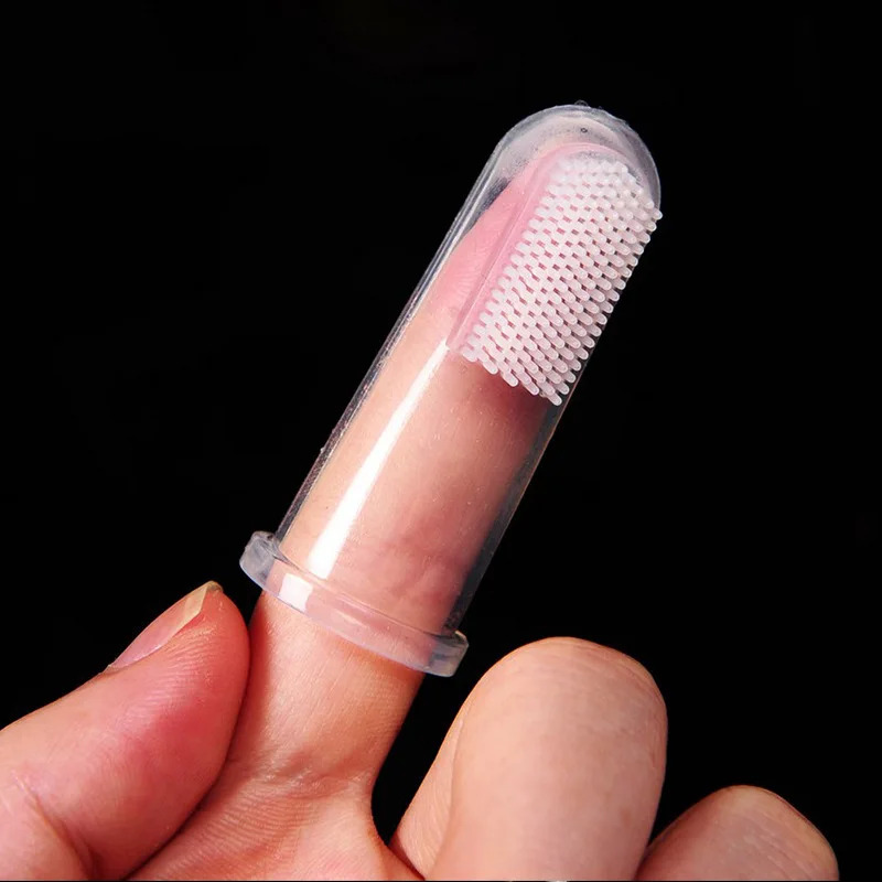 Soft Silicone Pet Finger Tooth - огляд і ціна Dog Muzzle Silicone