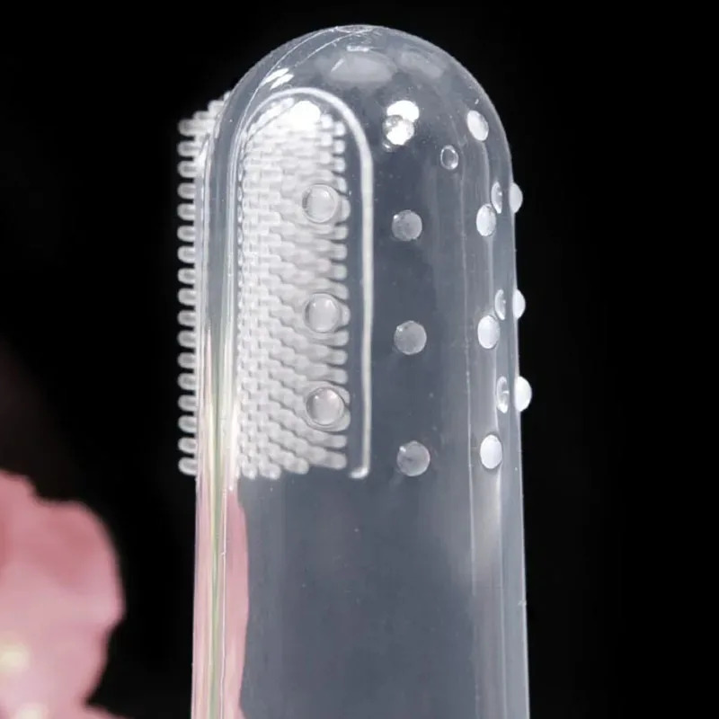 Soft Silicone Pet Finger Tooth - огляд і ціна Dog Muzzle Silicone