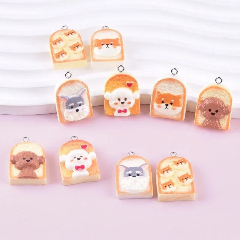 10Pcs Cute Toast Dog Resin Pen - огляд і ціна Pet Supplies Direct