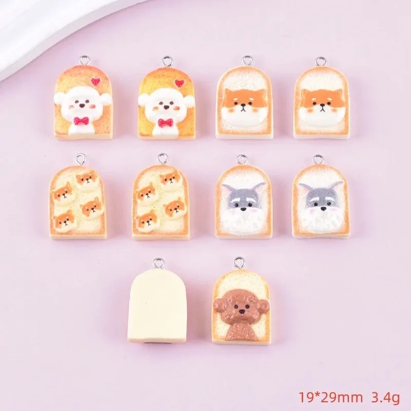 10Pcs Cute Toast Dog Resin Pen - огляд і ціна Pet Supplies Direct