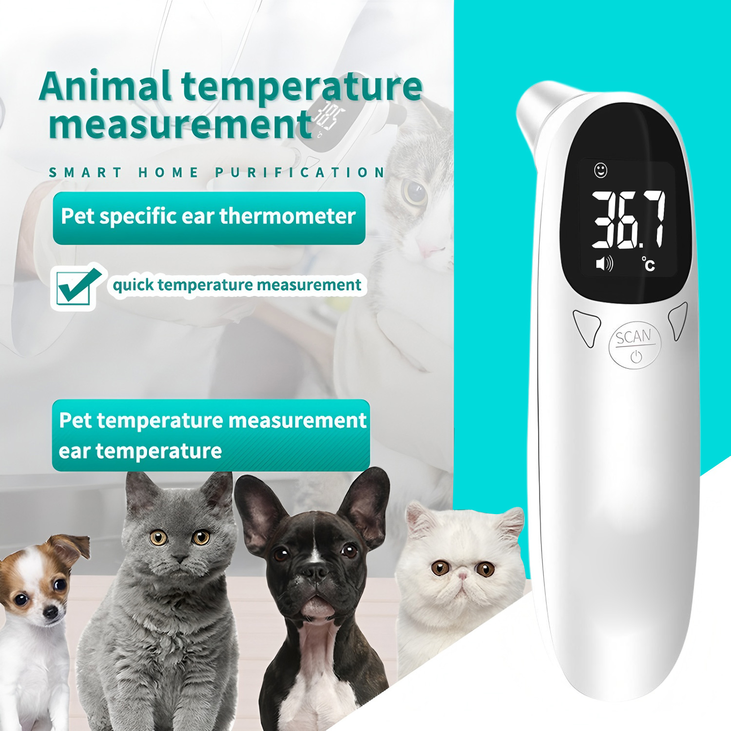 Pet Ear Digital Thermometer No - огляд і ціна Pet Supplies Direct
