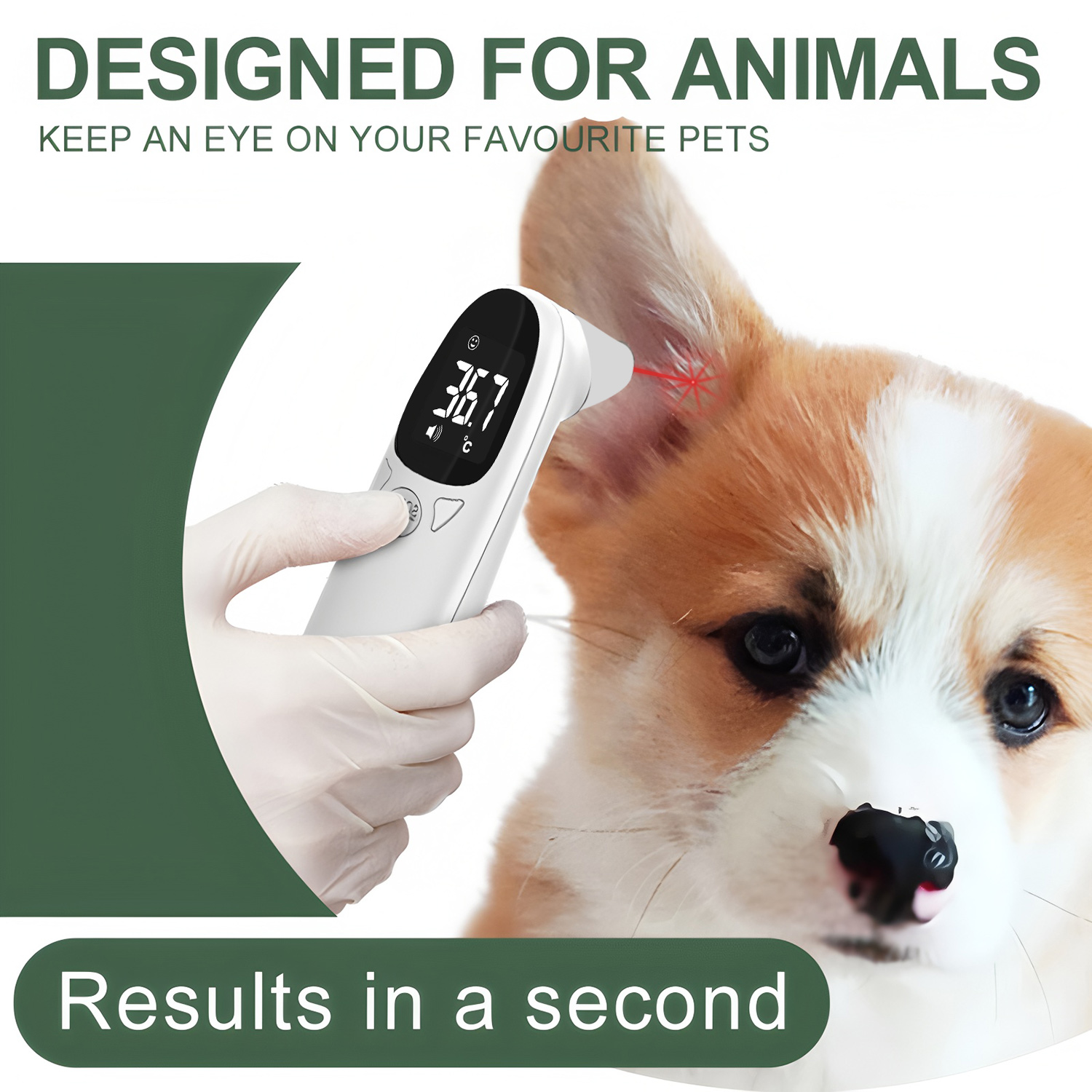 Pet Ear Digital Thermometer No - огляд і ціна Pet Supplies Direct