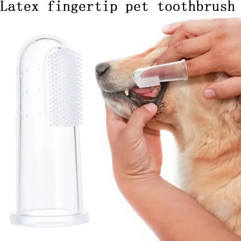 Super Soft Pet Finger Toothbru - огляд і ціна Dog Muzzle Silicone