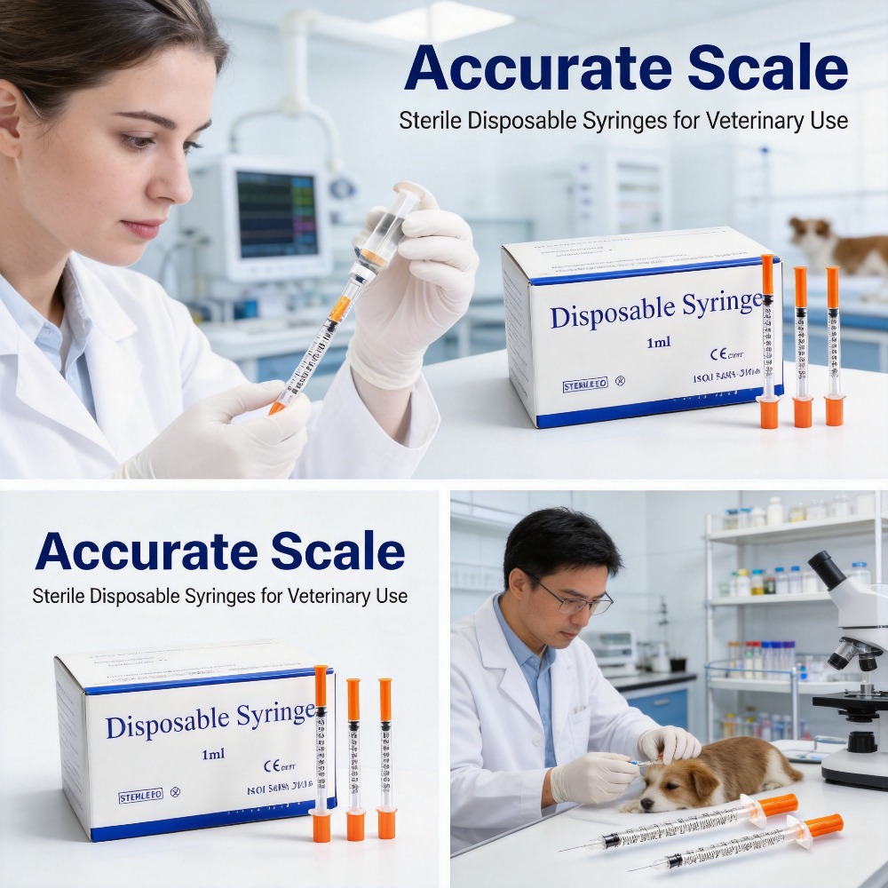 100pcs Disposable Syringe1ml 0 - огляд і ціна Pet Supplies Direct