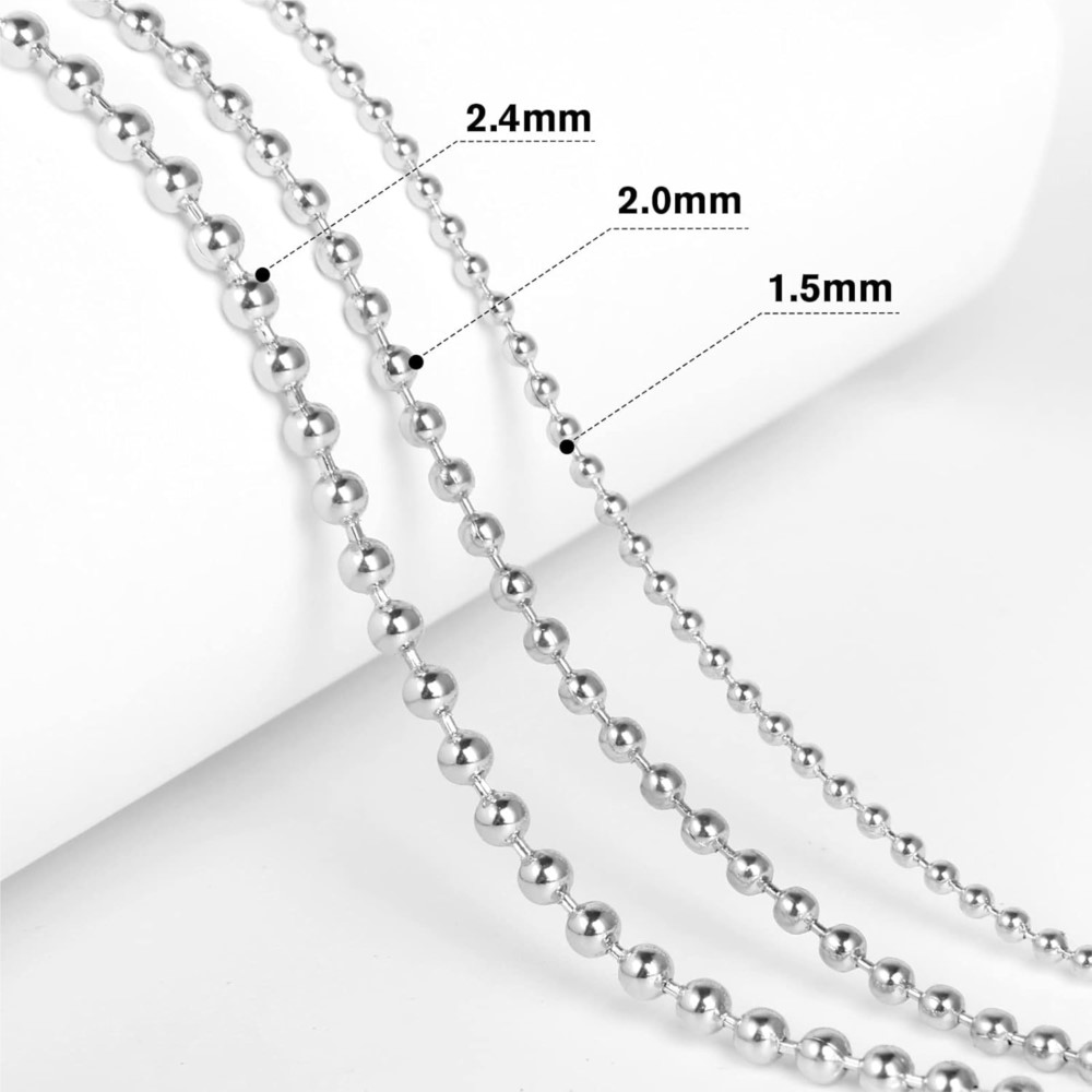 10m Stainless Steel Bead Ball  - огляд і ціна Pet Supplies Direct