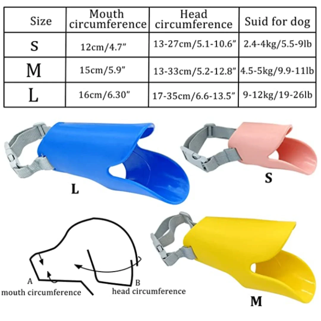 Dog Silicone Duck Muzzle For P - огляд і ціна Dog Muzzle Silicone