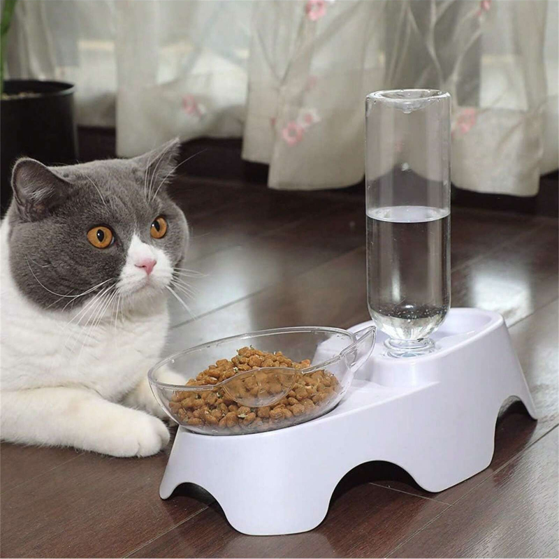 1PC Double Dog Cat Bowls Pets  - огляд і ціна Royal Canin Food Medium