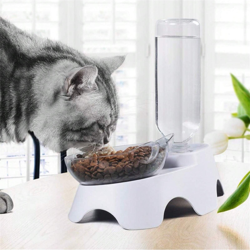 1PC Double Dog Cat Bowls Pets  - огляд і ціна Royal Canin Food Medium