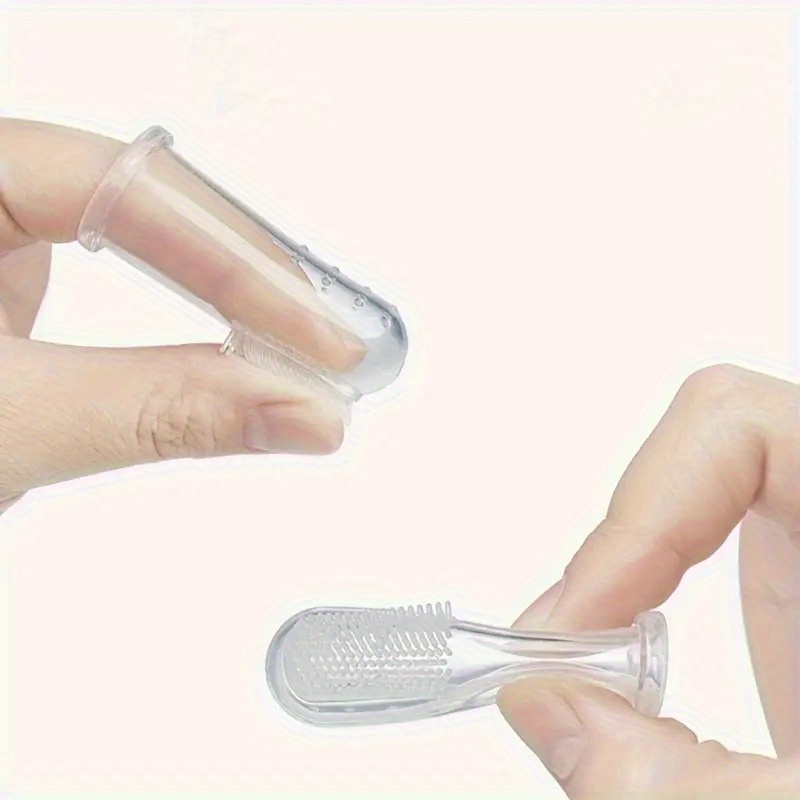 5 Pet Finger Toothbrushes for  - огляд і ціна Dog Muzzle Silicone