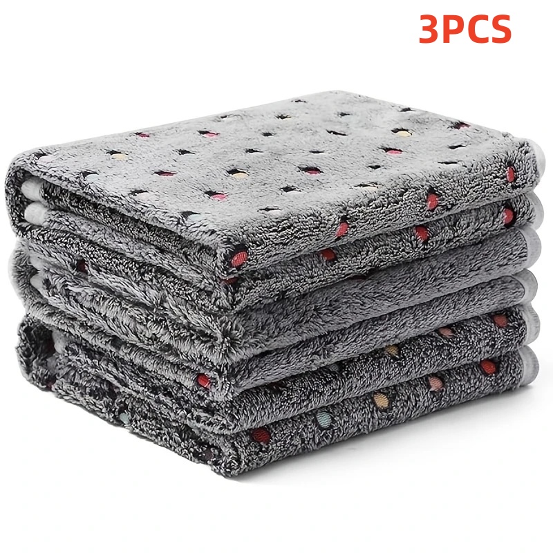 3PCS Soft Fluffy Pet Blanket C - огляд і ціна Pet Supplies Direct