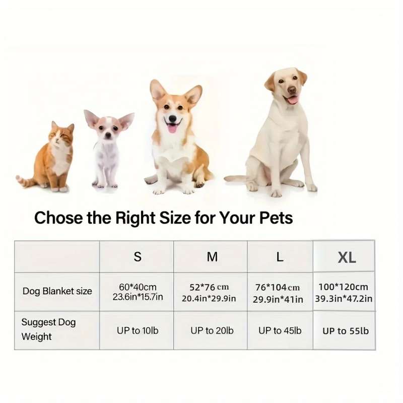 3PCS Soft Fluffy Pet Blanket C - огляд і ціна Pet Supplies Direct