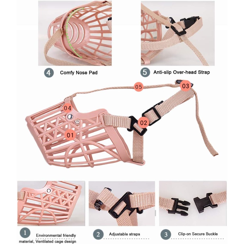 Softness Plastic Dog Muzzle An - огляд і ціна Dog Muzzle Silicone