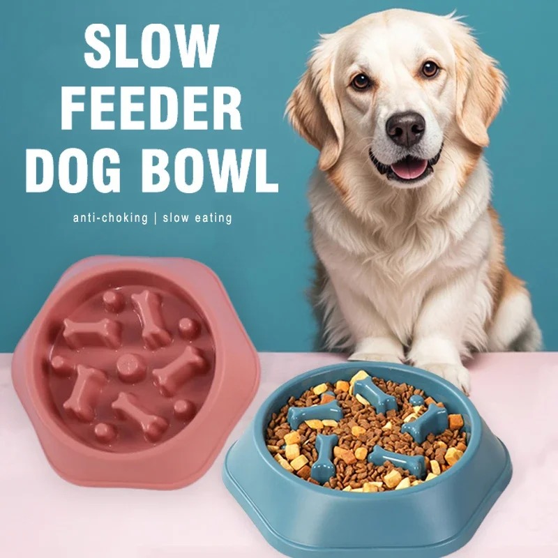 1Pc Slow Feeder Dog Bowl Anti- - огляд і ціна Royal Canin Food Medium
